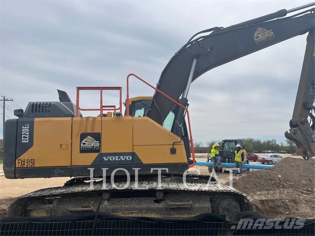 Volvo EC220EL Paletli ekskavatörler