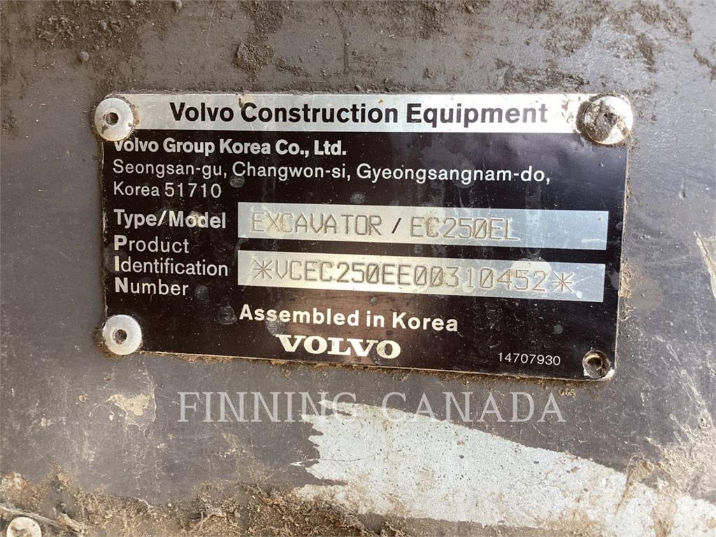 Volvo EC250 LL Harwarders