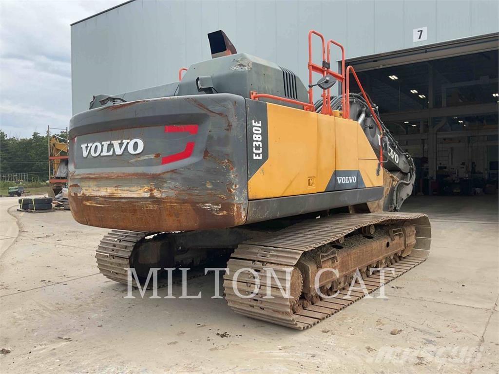 Volvo EC380EL Kāpurķēžu ekskavatori