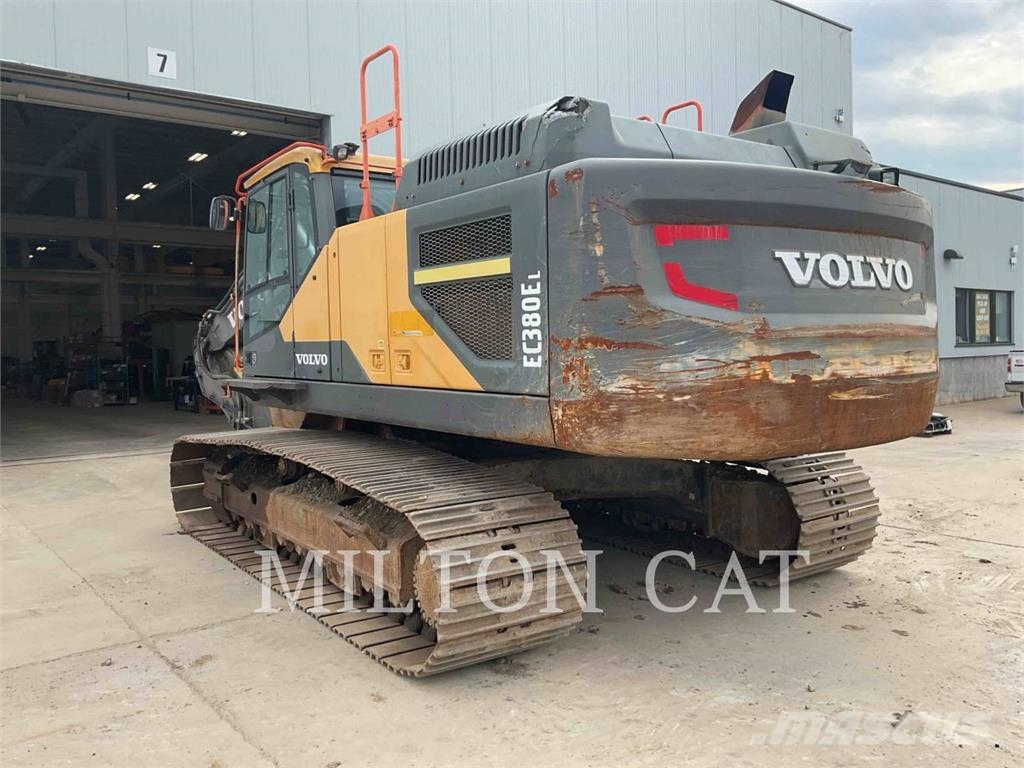 Volvo EC380EL Kāpurķēžu ekskavatori