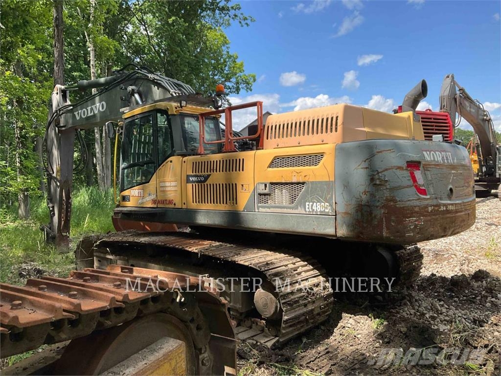 Volvo EC480DL Kāpurķēžu ekskavatori