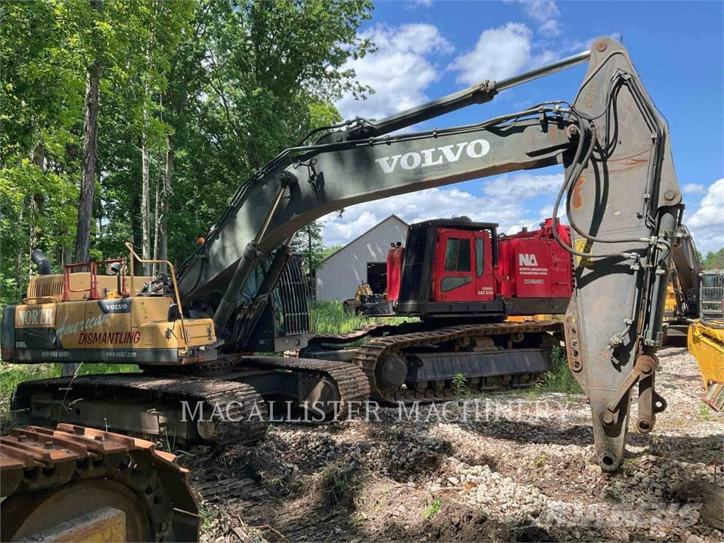 Volvo EC480DL Kāpurķēžu ekskavatori