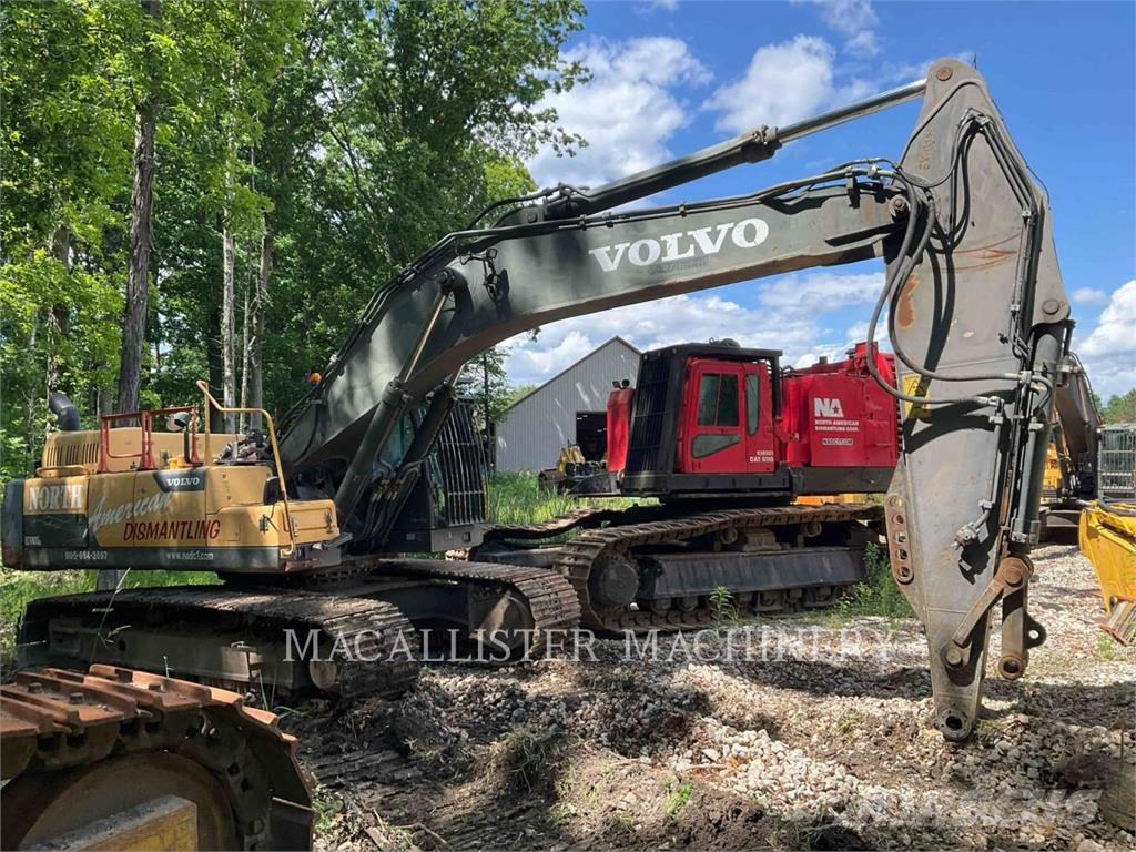 Volvo EC480DL Kāpurķēžu ekskavatori