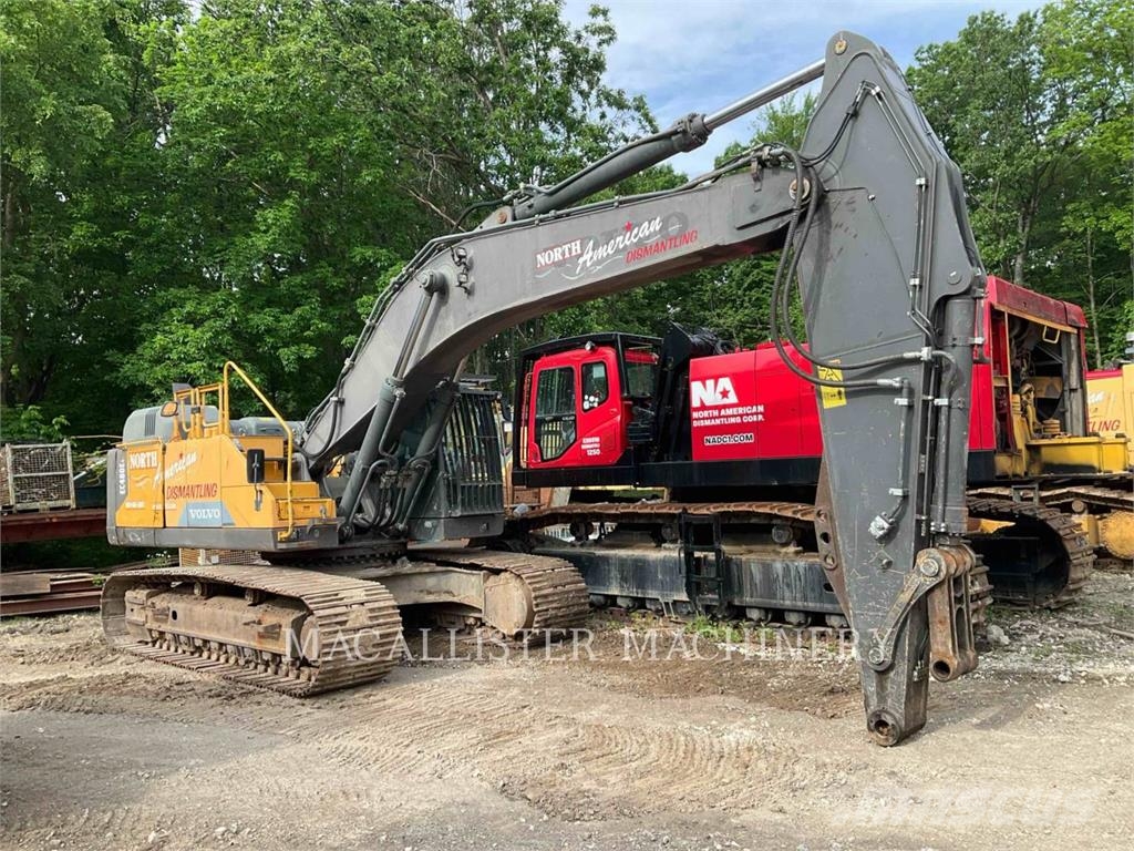 Volvo EC480EL Kāpurķēžu ekskavatori