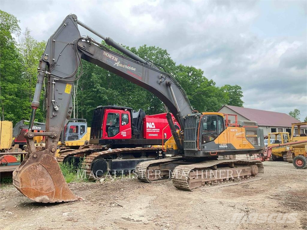 Volvo EC480EL Kāpurķēžu ekskavatori