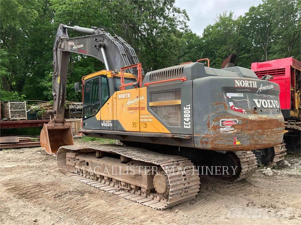 Volvo EC480EL Kāpurķēžu ekskavatori
