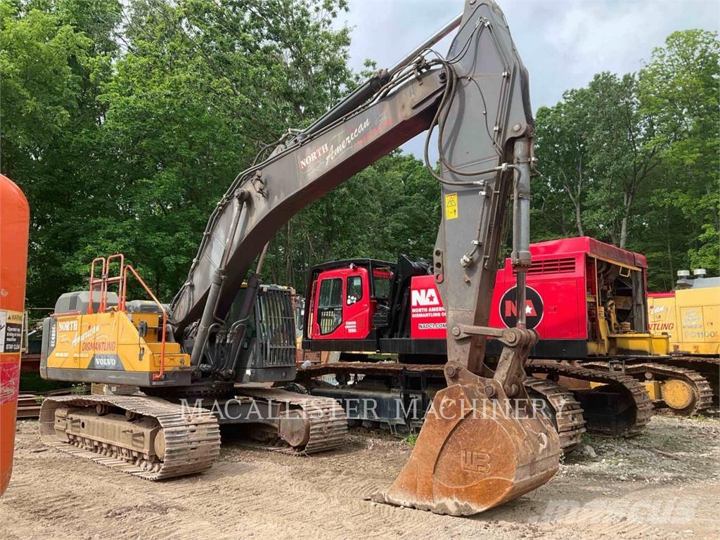 Volvo EC480EL Kāpurķēžu ekskavatori