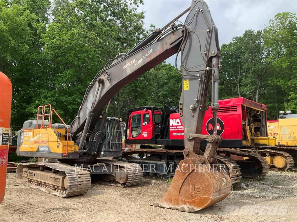 Volvo EC480EL Kāpurķēžu ekskavatori