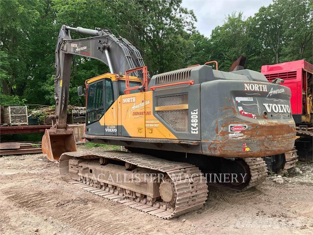 Volvo EC480EL Kāpurķēžu ekskavatori
