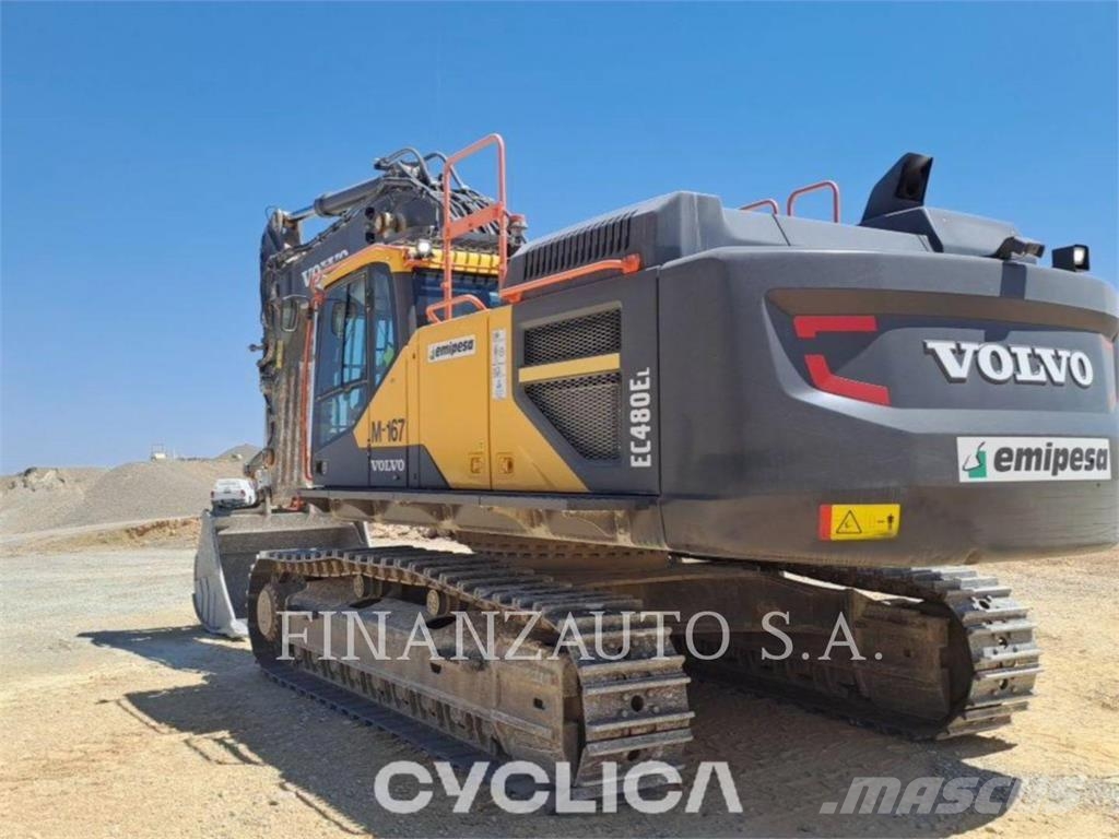 Volvo EC480EL Paletli ekskavatörler