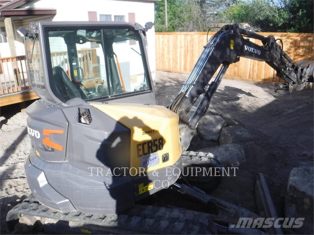 Volvo ECR-58F 대형 굴삭기 29톤 이상