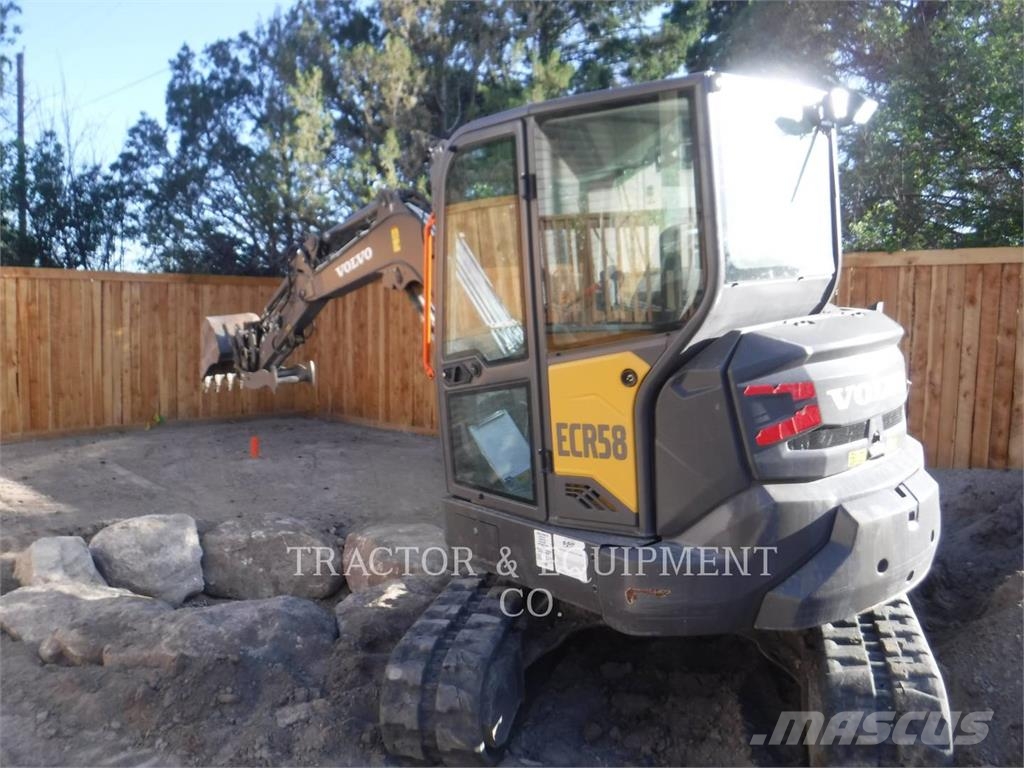Volvo ECR-58F 대형 굴삭기 29톤 이상