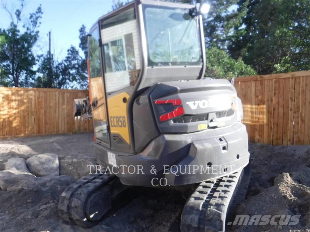 Volvo ECR-58F 대형 굴삭기 29톤 이상