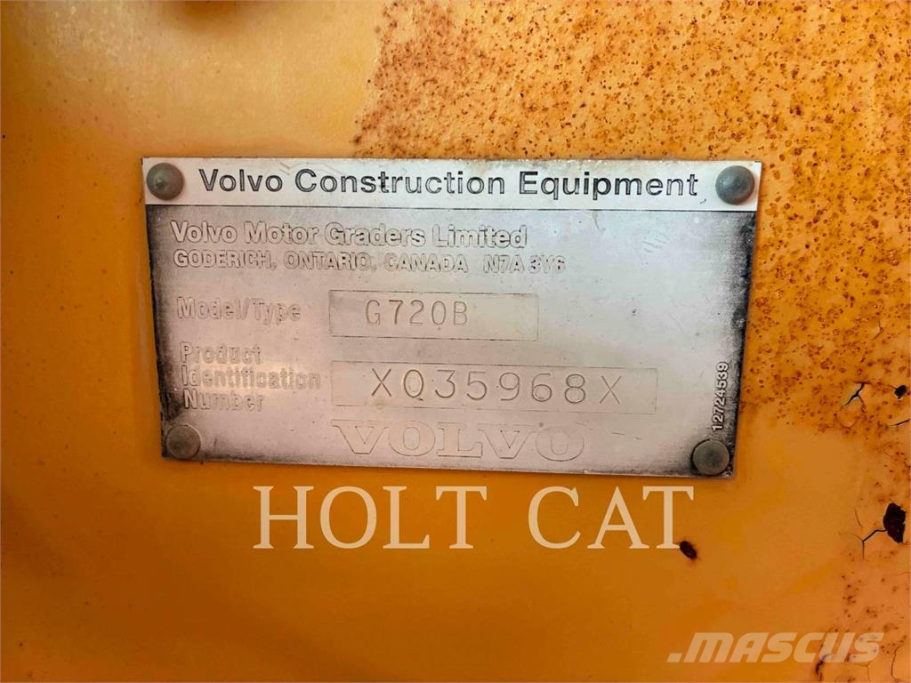 Volvo G720B Грейдери