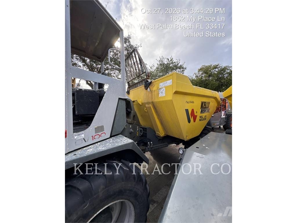 Wacker DV100 Bañeras basculantes usadas