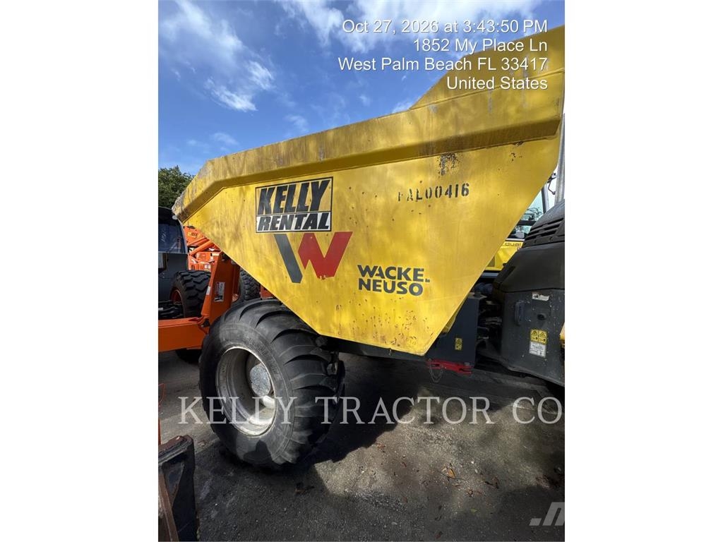 Wacker DV100 Bañeras basculantes usadas