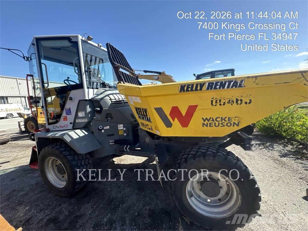 Wacker DV60 Sklápače