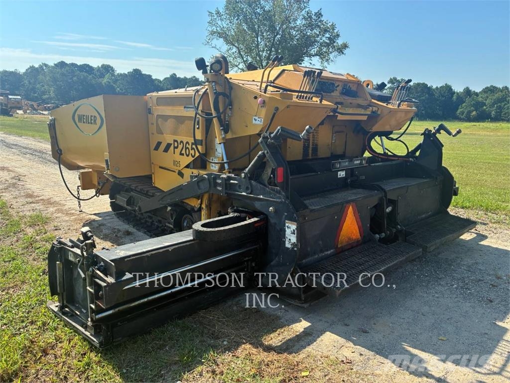 Weiler P265 Aszfalt terítõ gépek