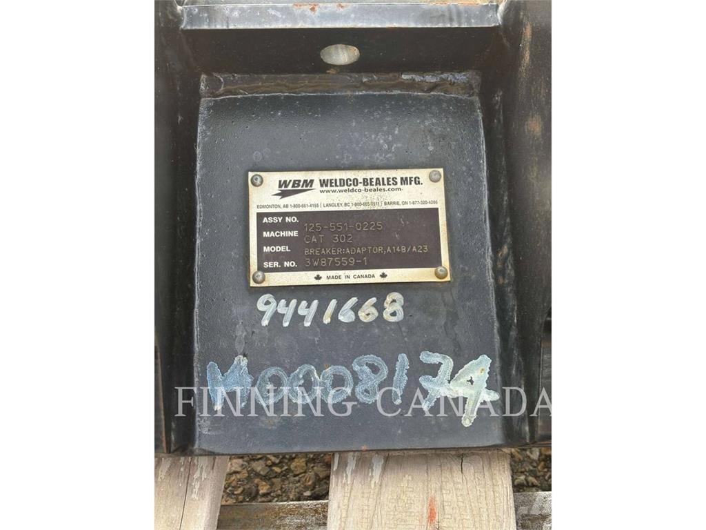 Weldco Beales MH1-AD-A23 Κατασκευές - Άλλα