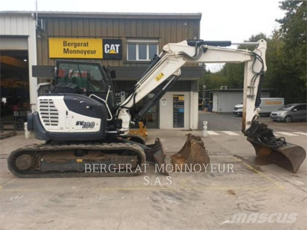 Yanmar SV100 حفارات صغيرة أقل من 7 طن (حفارات صغيرة)