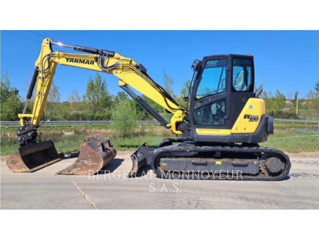 Yanmar SV100-2 PB حفارات صغيرة أقل من 7 طن (حفارات صغيرة)