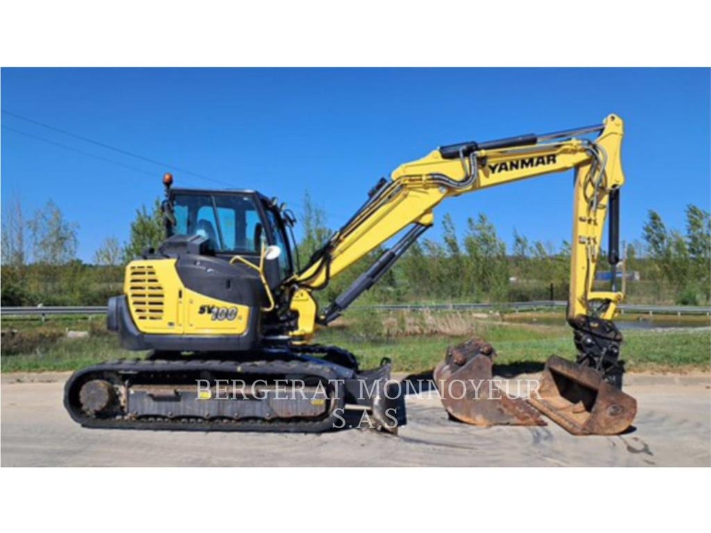 Yanmar SV100-2 PB حفارات صغيرة أقل من 7 طن (حفارات صغيرة)