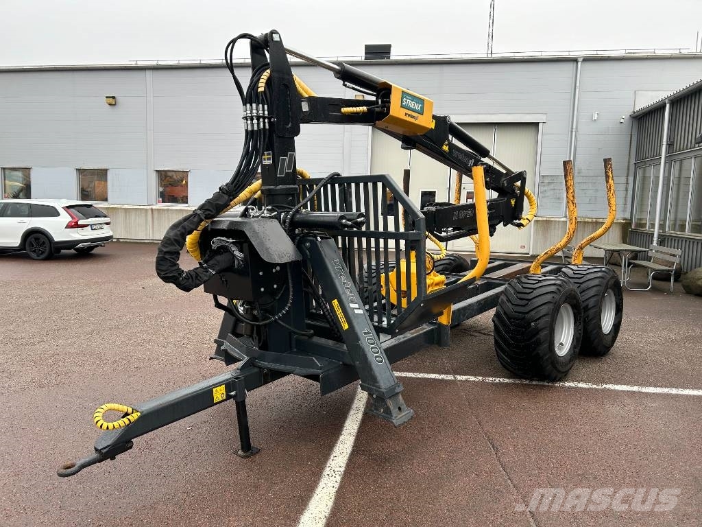 Vreten HVV1000 65-40 med vagnsdrivning Remolques forestales