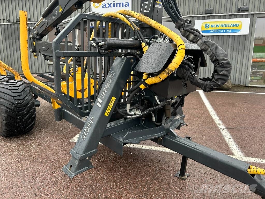 Vreten HVV1000 65-40 med vagnsdrivning Remolques forestales