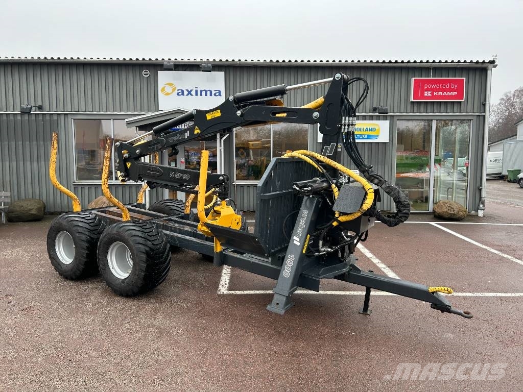 Vreten HVV1000 65-40 med vagnsdrivning Remolques forestales