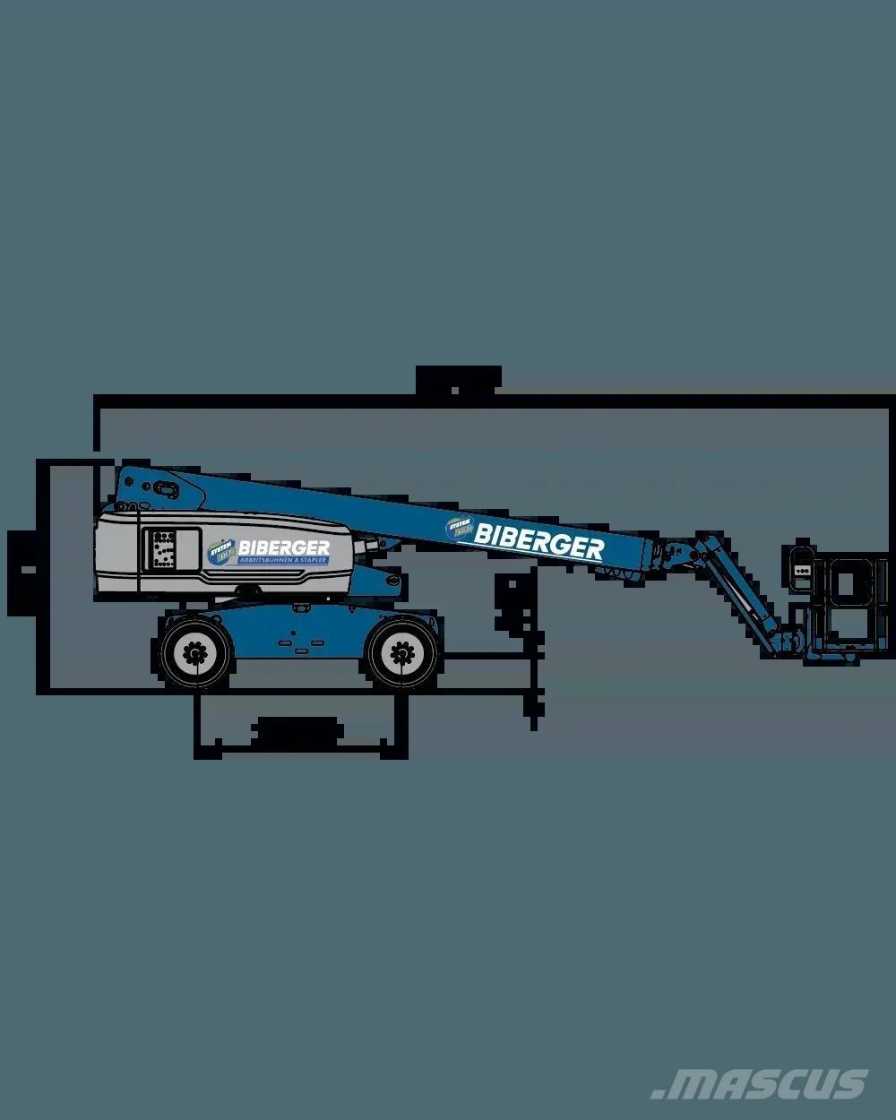 Genie S65 XC Elevadores braços Telescópicos
