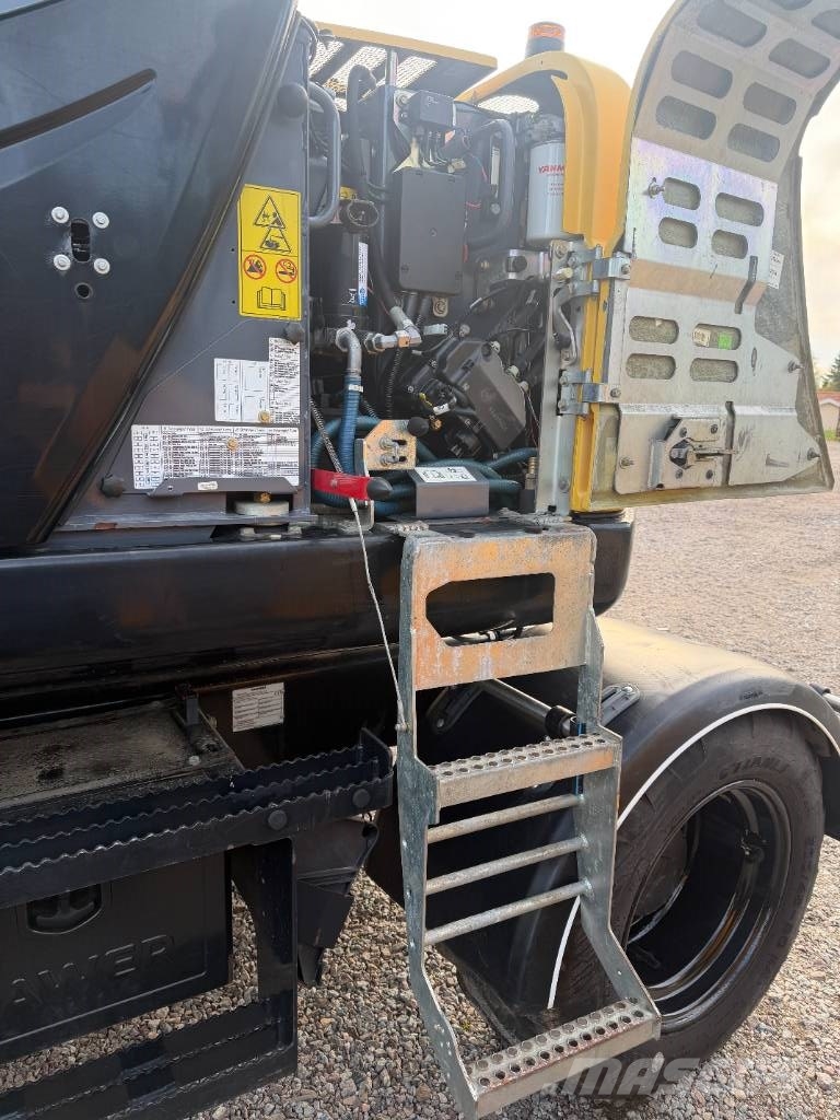 Yanmar B95W 3009 timmar med vagn 휠 굴삭기
