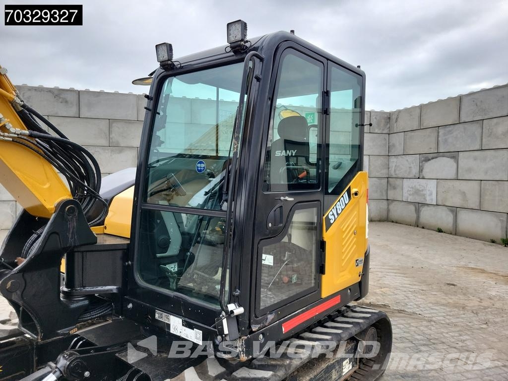 Sany SY80 U A/C - 3 Buckets Mini ekskavatoriai < 7 t