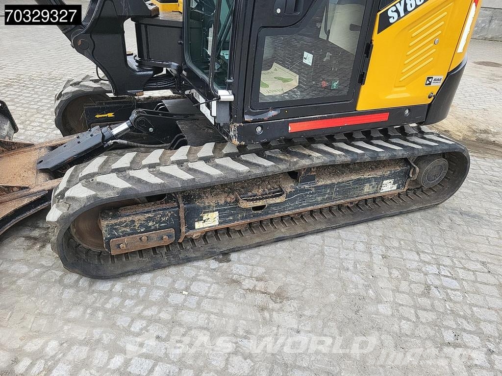 Sany SY80 U A/C - 3 Buckets حفارات صغيرة أقل من 7 طن (حفارات صغيرة)