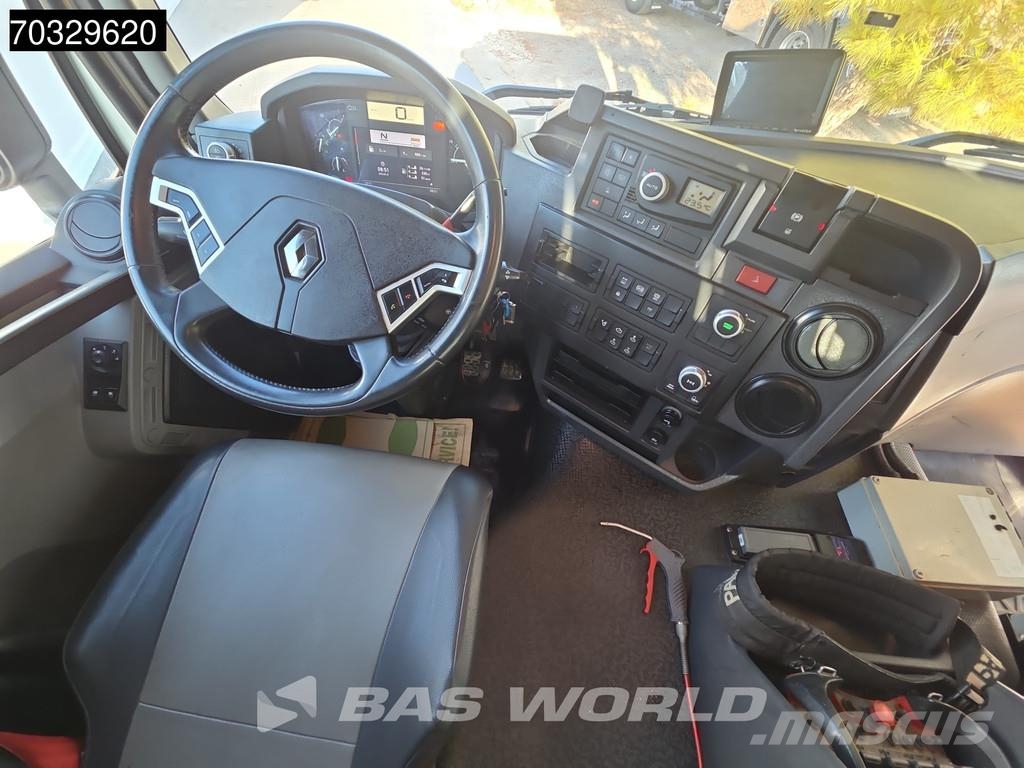 Renault K 380 K 6X4 Grua Palfinger PK18002 EH Mando Suspen شاحنات مسطحة/مفصلية الجوانب