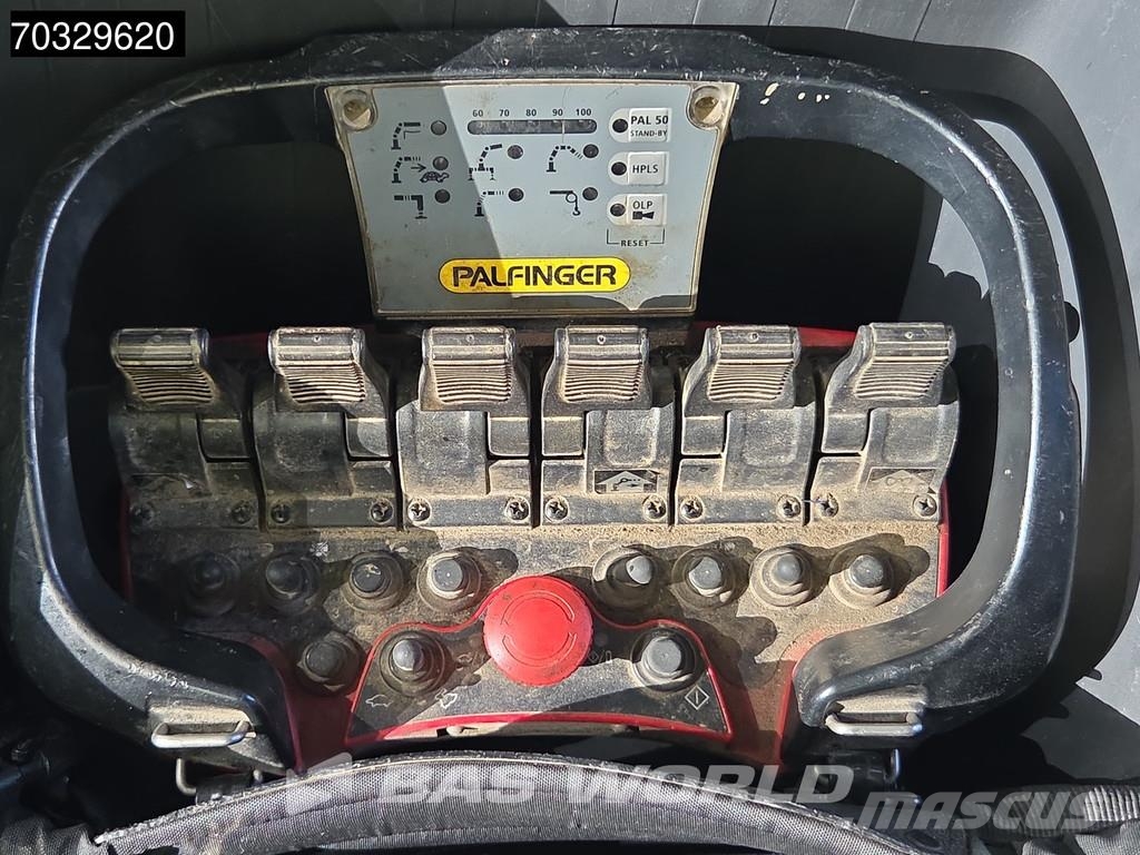 Renault K 380 K 6X4 Grua Palfinger PK18002 EH Mando Suspen شاحنات مسطحة/مفصلية الجوانب