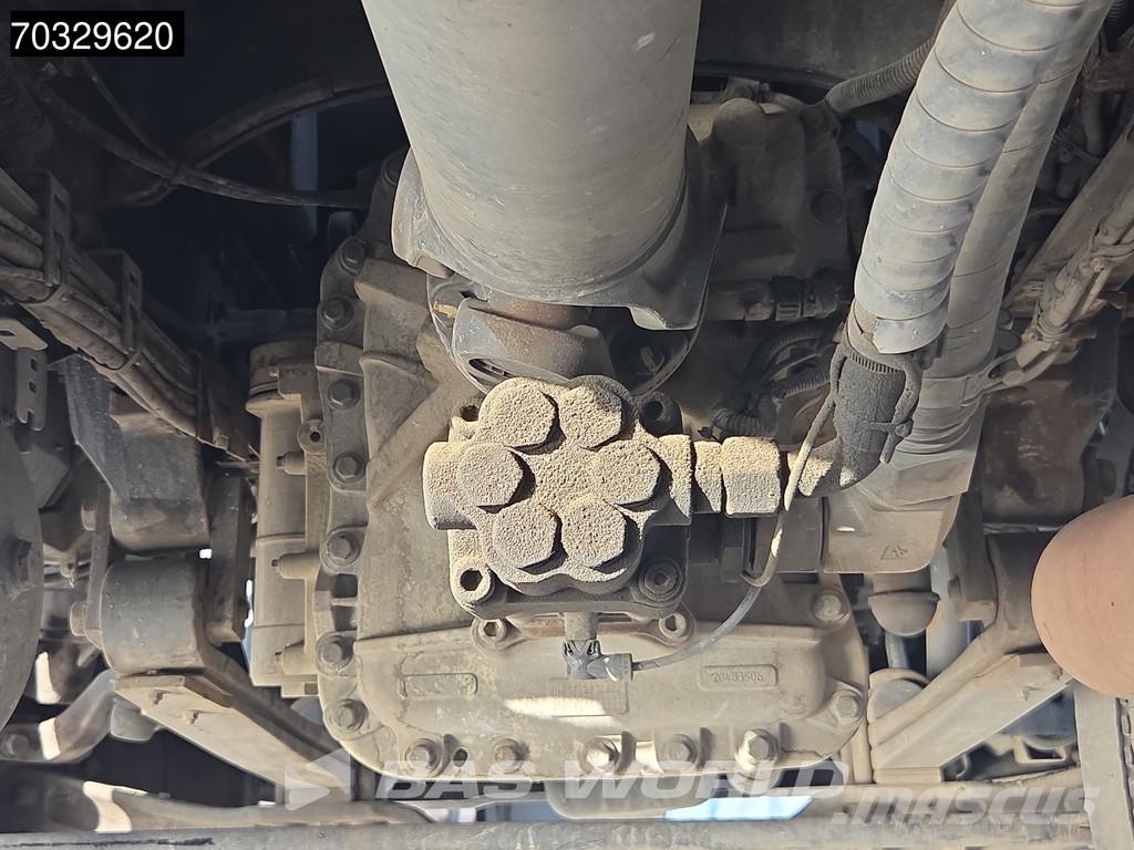 Renault K 380 K 6X4 Grua Palfinger PK18002 EH Mando Suspen شاحنات مسطحة/مفصلية الجوانب