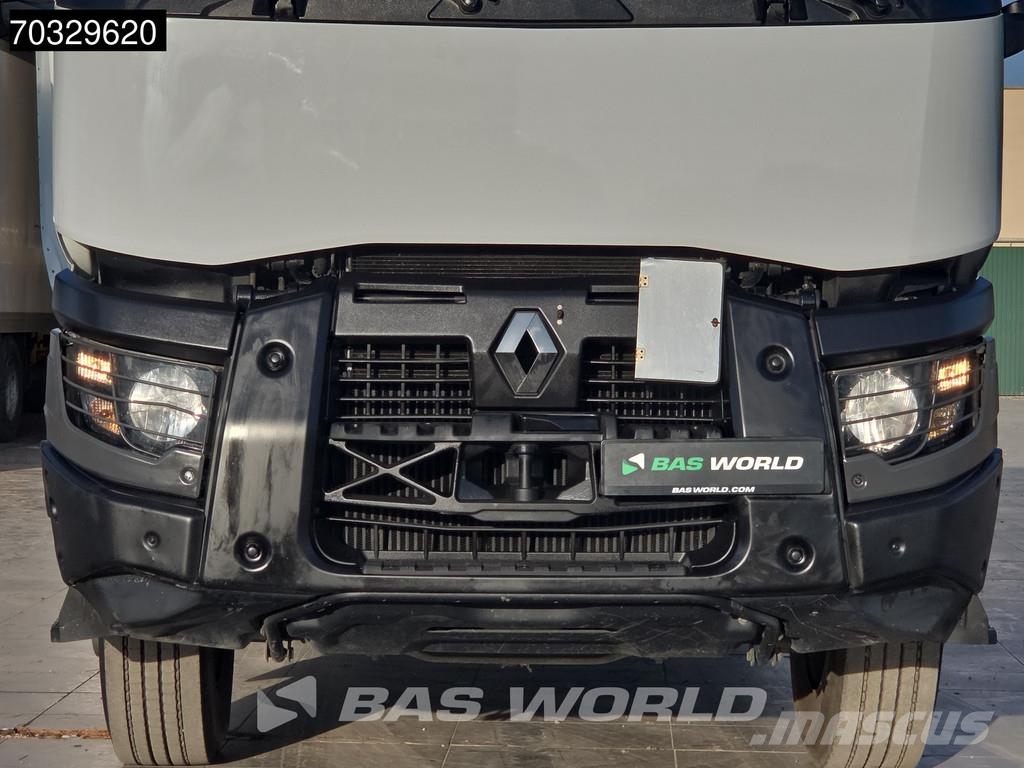 Renault K 380 K 6X4 Grua Palfinger PK18002 EH Mando Suspen شاحنات مسطحة/مفصلية الجوانب
