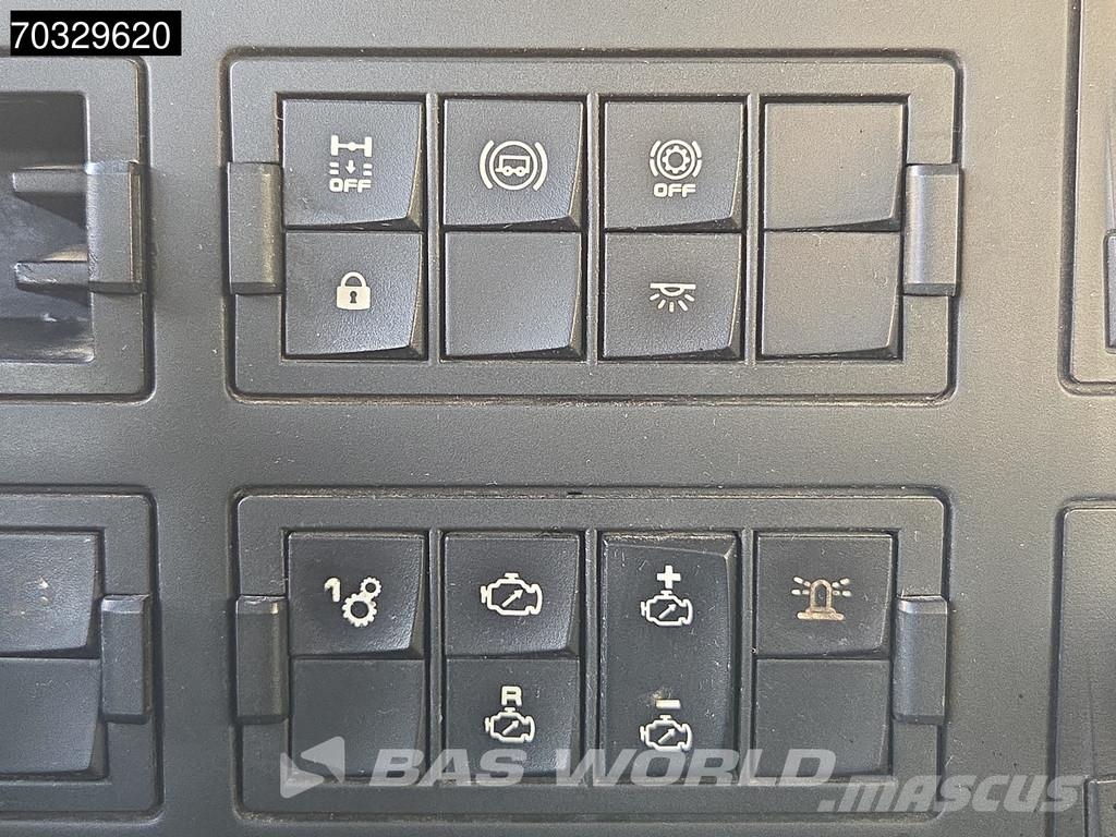 Renault K 380 K 6X4 Grua Palfinger PK18002 EH Mando Suspen شاحنات مسطحة/مفصلية الجوانب
