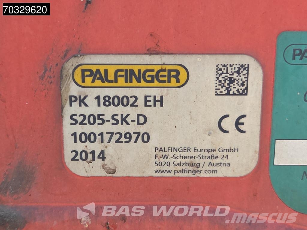 Renault K 380 K 6X4 Grua Palfinger PK18002 EH Mando Suspen شاحنات مسطحة/مفصلية الجوانب