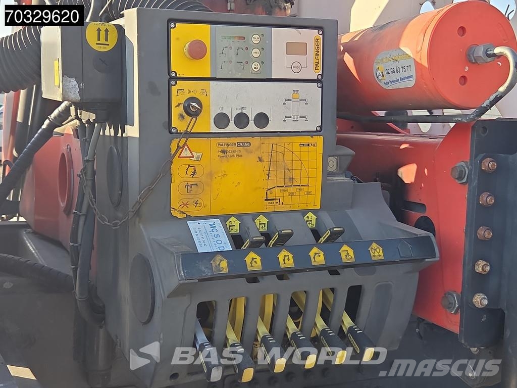 Renault K 380 K 6X4 Grua Palfinger PK18002 EH Mando Suspen 平板式/側卸式卡車
