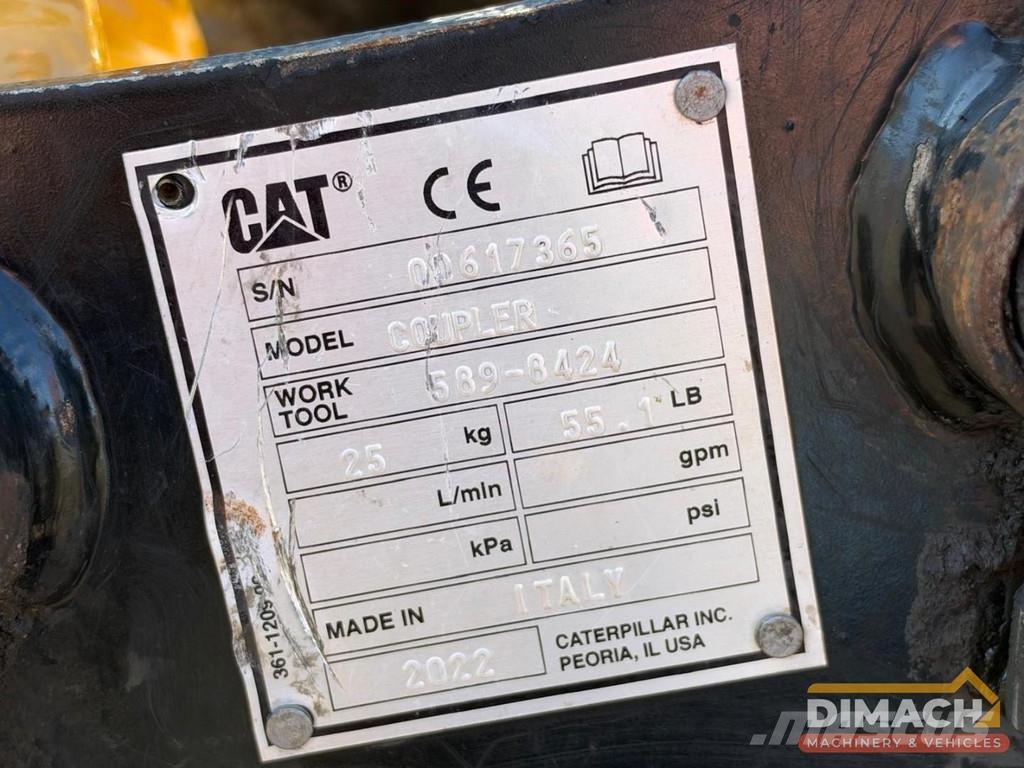 CAT 301.8 Hydraulic quick coupler CW - FULL SERVICE Minigraafmachines < 7t