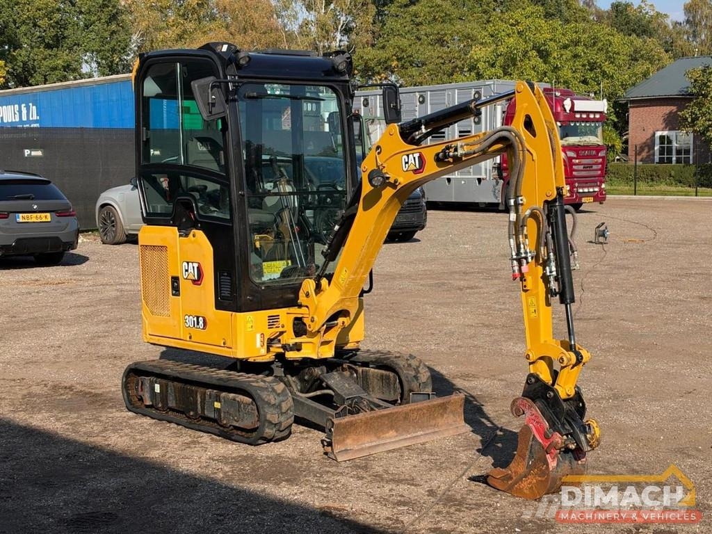 CAT 301.8 Quick coupler CW05 - FULL SERVICE - joystick Mini ekskavatoriai < 7 t
