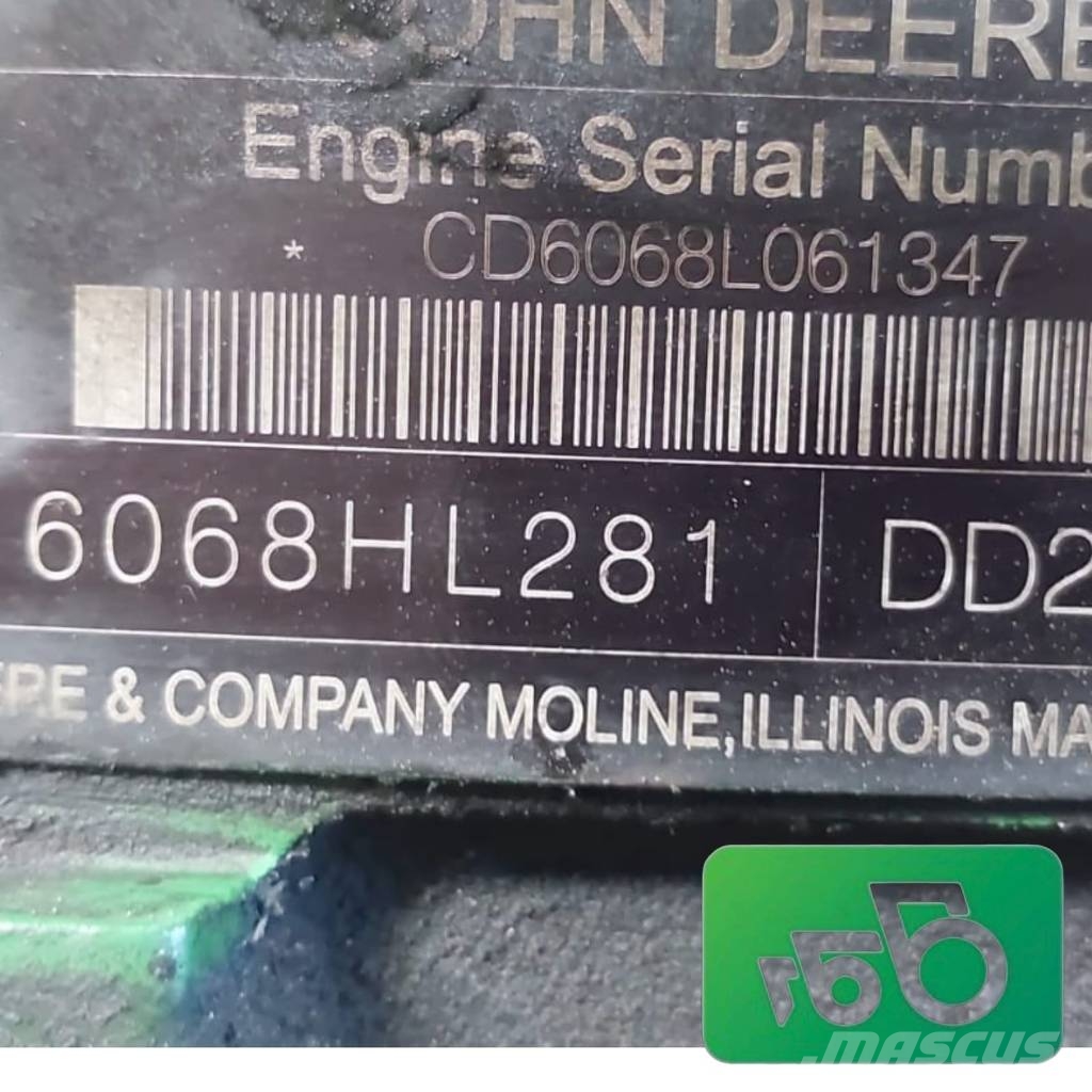John Deere 6068HL281 R504850 John Deere 6930 Engine Motoren