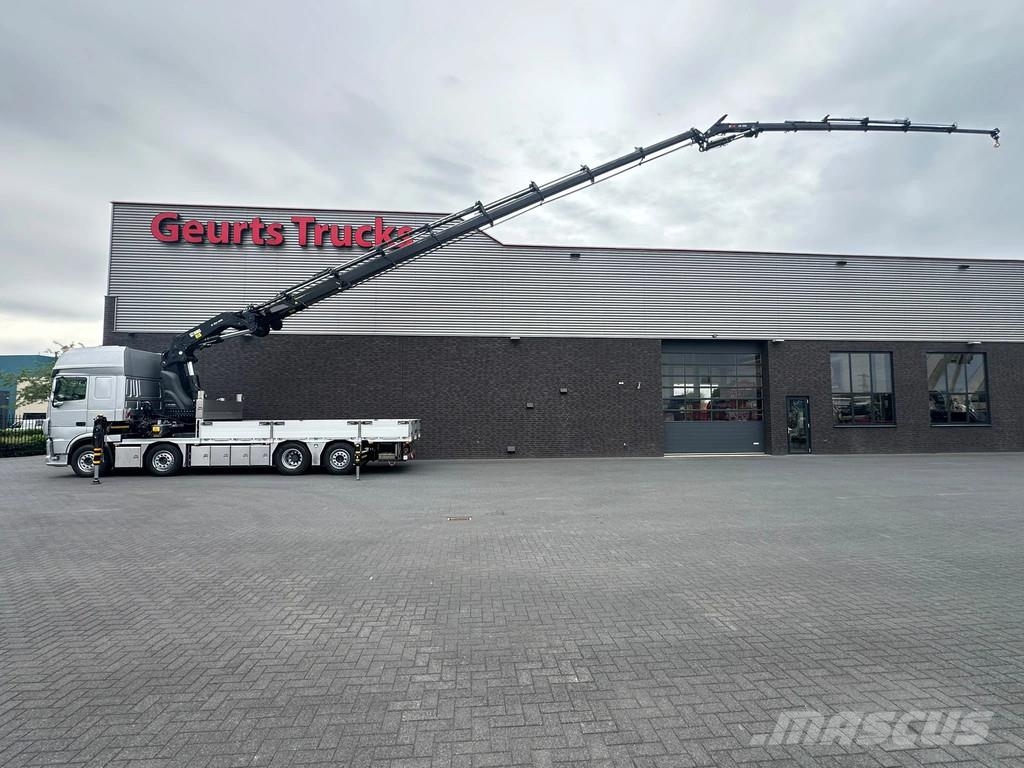 DAF XF 530 8X2+HIAB 1055E-8+JIB 150X-6 KRAAN/KRAN/CRAN Kranen voor alle terreinen