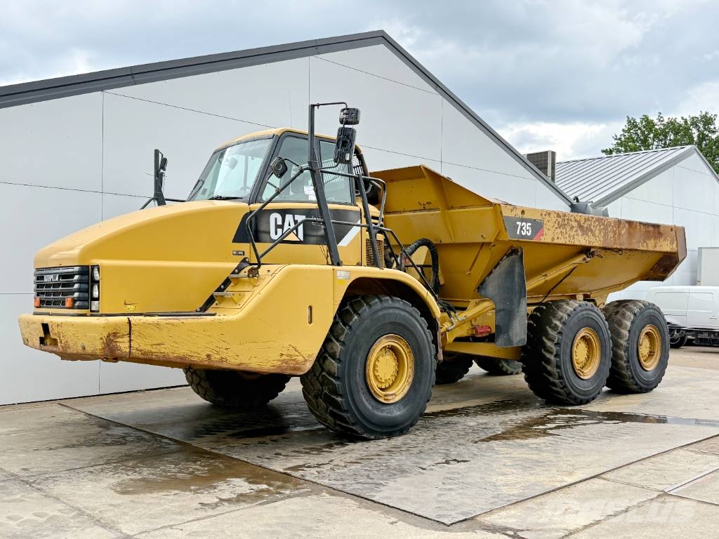 CAT 735 - Automatic Greasing / Camera Dumper - Knickgelenk