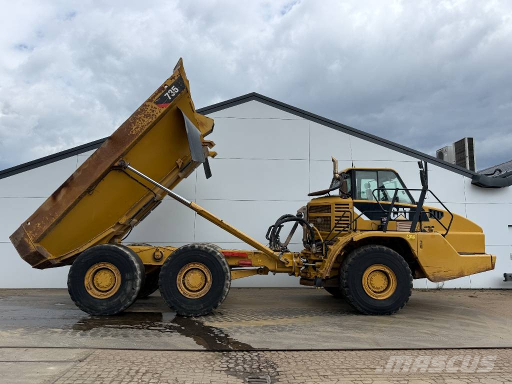 CAT 735 - Automatic Greasing / Camera Dumper - Knickgelenk