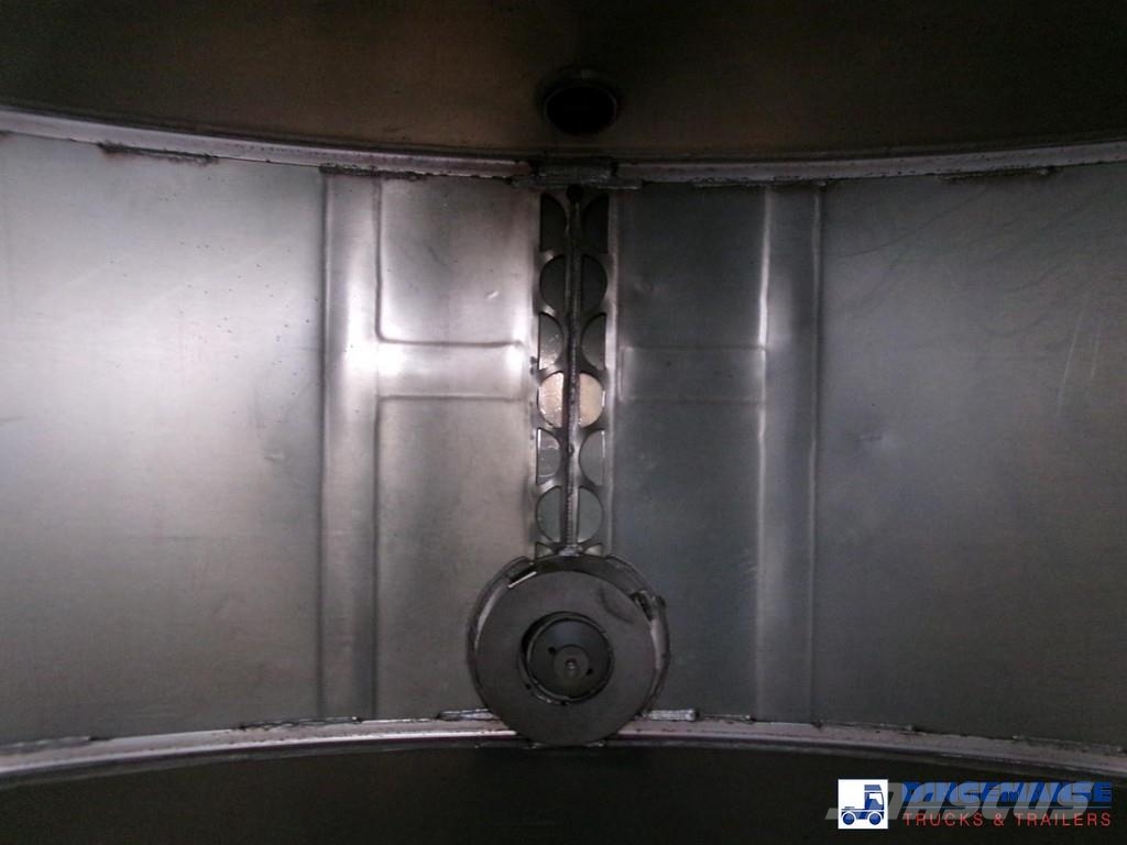 Lakeland Fuel tank alu 42.8 m3 / 6 comp + pump Poluprikolice cisterne