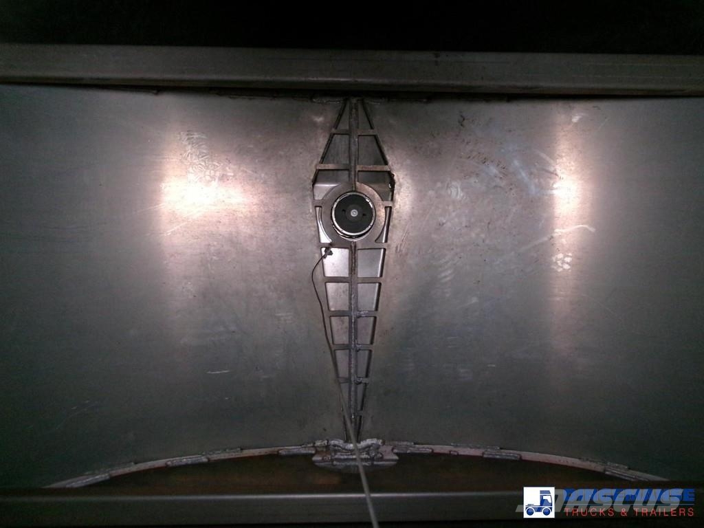 Lakeland Fuel tank alu 42.8 m3 / 6 comp + pump Poluprikolice cisterne