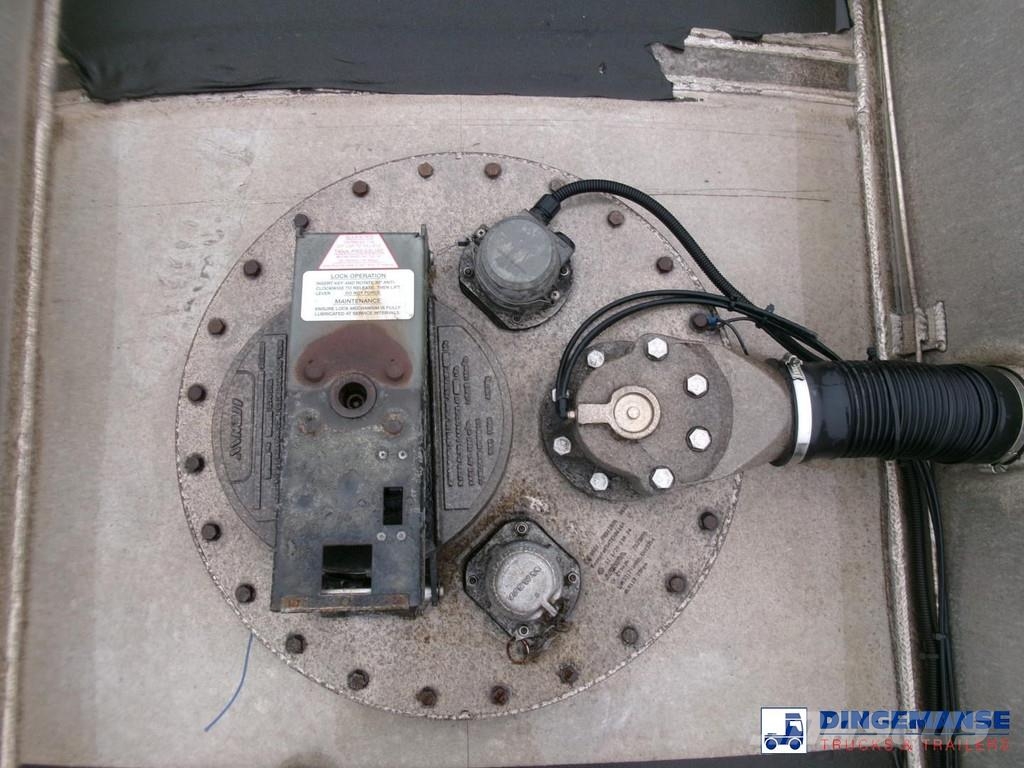 Lakeland Fuel tank alu 42.8 m3 / 6 comp + pump Poluprikolice cisterne