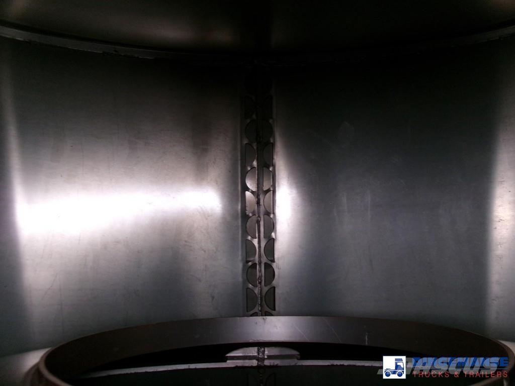 Lakeland Fuel tank alu 42.8 m3 / 6 comp + pump Poluprikolice cisterne